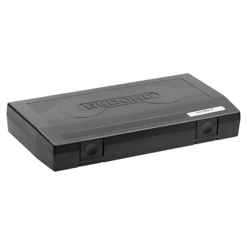 GEDORE 1/4 polegada Conjunto de chaves de caixa 20 IMU-3, 33 peças, sextavado 4-14 mm, catraca 72 dentes