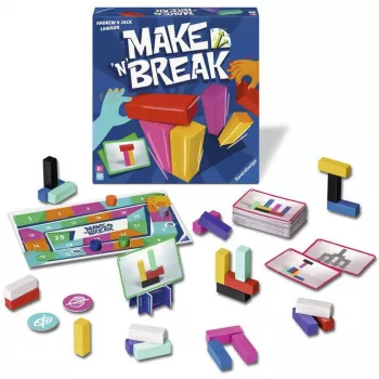 Ravensburger Make 'n' Break Jogo de construção em família