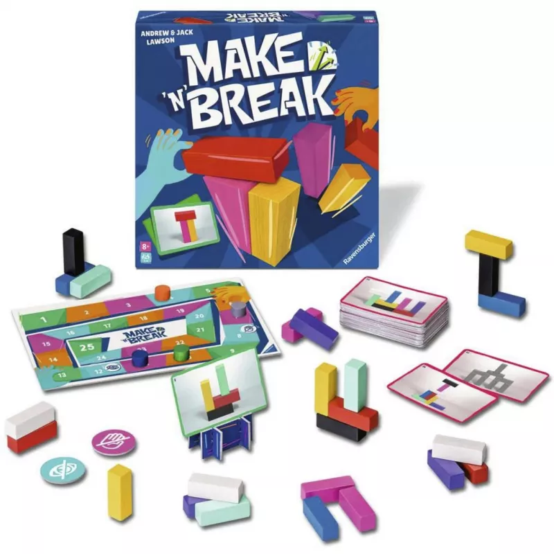 Ravensburger Make 'n' Break Jogo de construção em família