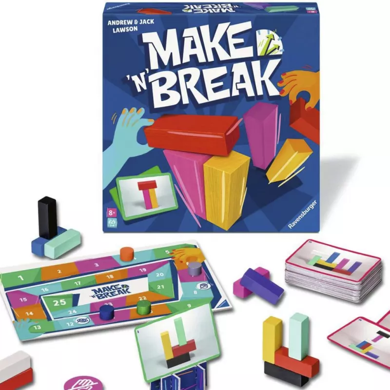 Ravensburger Make 'n' Break Jogo de construção em família