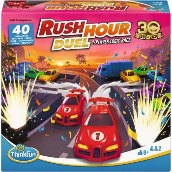 Ravensburger Rush Hour Duel – jogo de lógica para 2 jogadores: enigma de engarrafamento de trânsito