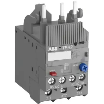 ABB TF42-38 relé térmico de sobrecarga, 30-38 A, classe 10, 3 polos, 690 V AC, 1NO+1NC