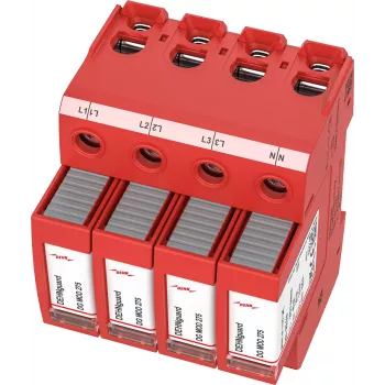 DEHN 943405 DG MD TNS 275 FM Tipo 2 para-raios de sobretensão 3+1 polos 40kA