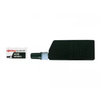 rOtring Isograph tinta pigmentada preta 23 ml para instrumentos de desenho técnico