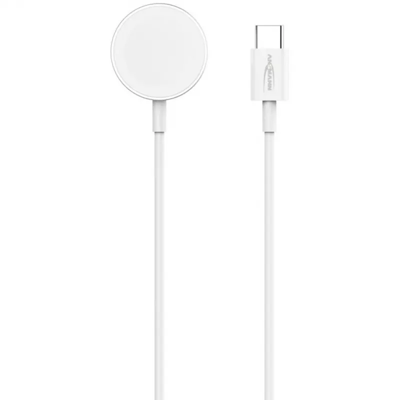 ANSMANN cabo de carregamento USB-C para Apple Watch 100cm