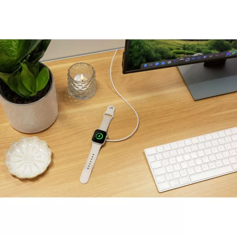 ANSMANN cabo de carregamento USB-C para Apple Watch 100cm