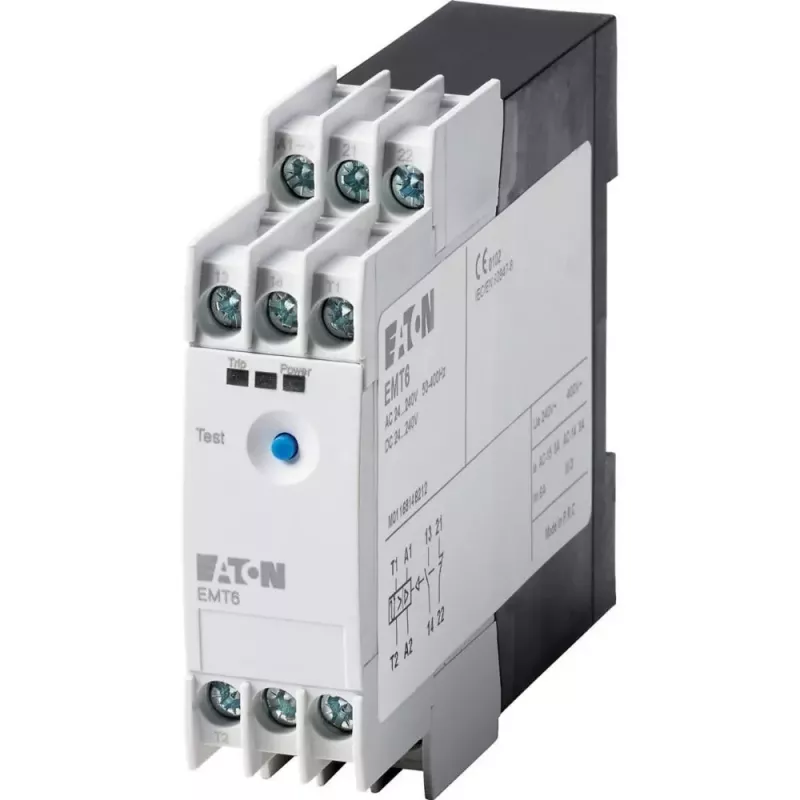 Relé eletrónico de proteção de motor EATON EMT6 24-240 V AC/DC