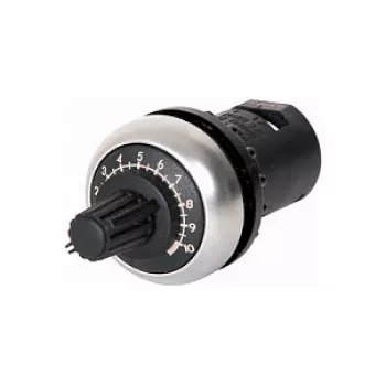 EATON M22-R4K7 Potenciómetro 4,7 kOhm montagem frontal série RMQ-Titan