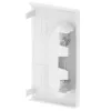 OBO BETTERMANN GK-E70130RW Terminal 70x130mm PVC branco puro RAL9010 6274570