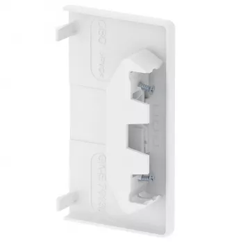 OBO BETTERMANN GK-E70130RW Terminal 70x130mm PVC branco puro RAL9010 6274570