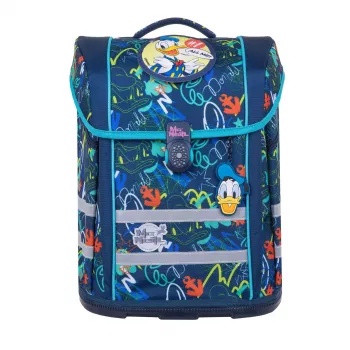 McNeill Conjunto de mochila escolar PERFECTO 5 peças Donald Duck
