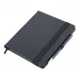 TROIKA BLACK SLIMPAD A5 bloco de notas com caneta azul escura