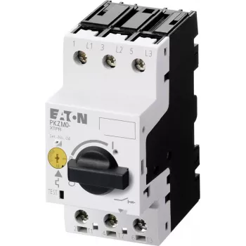 EATON PKZM0-25 disjuntor de proteção de motor, 3 polos, 20-25 A, 12,5 kW a 400V, botão rotativo