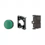 Eaton M22-L-G-LED-BVP luz LED verde, 22,5 mm, 12-30 V AC/DC, IP66/IP67/IP69K