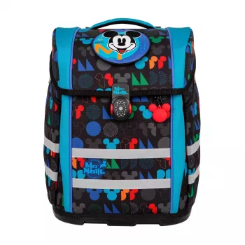 McNeill PERFECTO conjunto de mochila escolar 5 peças Disney Mickey Mouse