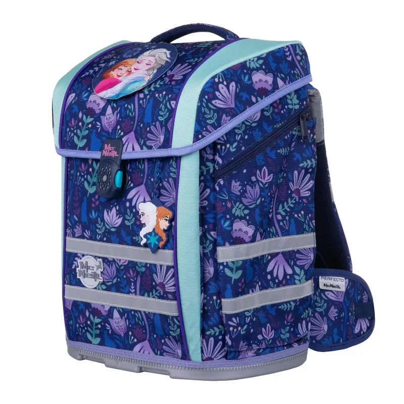 McNeill PERFECTO conjunto de mochila escolar 5 peças Disney Frozen II