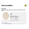 Klingspor PS 33 CK disco abrasivo, 150 mm, P60, GLS3, 100 peças