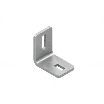 Niedax WWU150/8 cantoneira de ligação à parede, isósceles, galvanizada a quente, 150 mm comprimento do braço, 8 mm espessura
