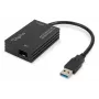 DIGITUS adaptador de rede USB 3.0 Gigabit SFP