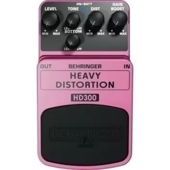 Behringer HD300 pedal de efeitos, preto