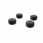 Conjunto de deslizadores de chão Kindermann para DisplayLift mobil – conjunto de conversão para suporte em pé, 4 peças, preto