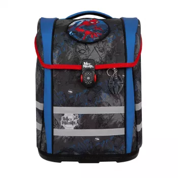 Conjunto de mochila escolar McNeill PERFECTO, 5 peças, Marvel Spider-Man