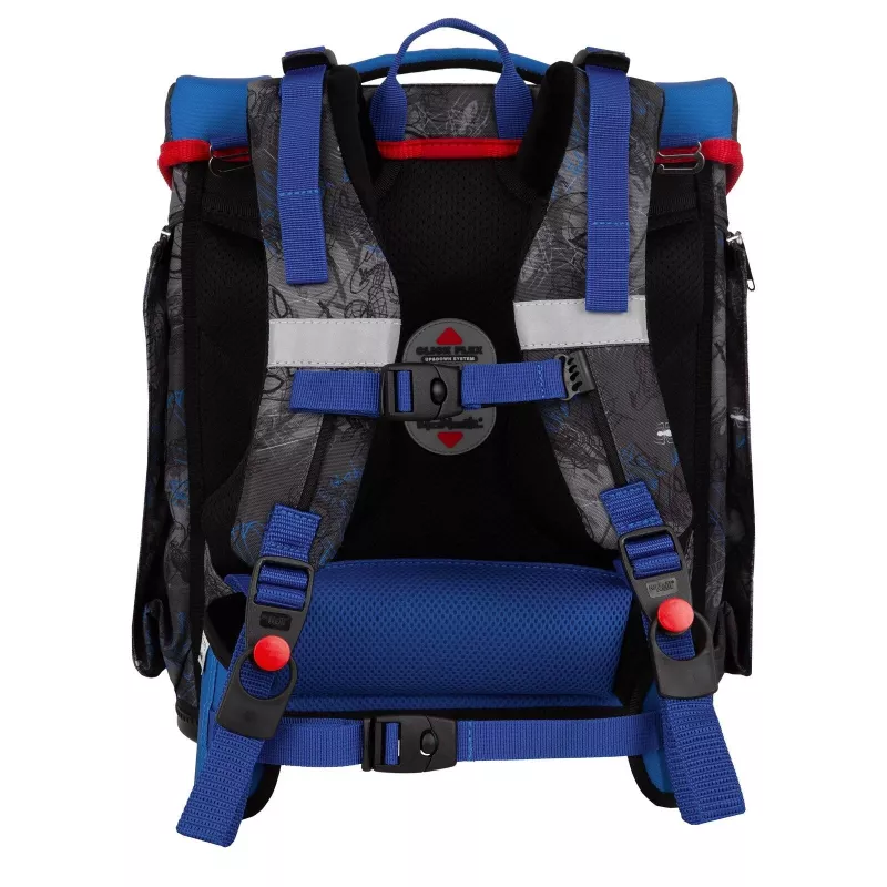 Conjunto de mochila escolar McNeill PERFECTO, 5 peças, Marvel Spider-Man