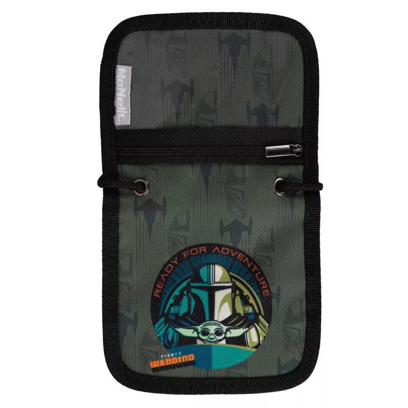 Bolsa de peito McNeill Star Wars The Mandalorian – preto e cinzento