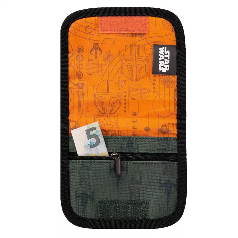 Bolsa de peito McNeill Star Wars The Mandalorian – preto e cinzento