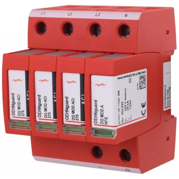 Para-raios DEHNguard DG M TNS ACI 275 FM tipo 2 4 polos 275V