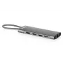DIGITUS DA-70922 estação de ancoragem USB-C, 9 portas, 2x HDMI, USB, RJ45