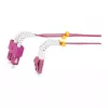 Cabo de ligação de fibra ótica SYNERGY21 OM4 duplex LC-SC 1,5m 50/125µm LSZH aqua