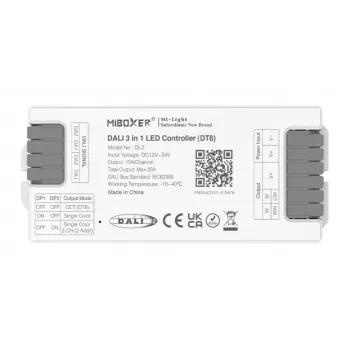 Miboxer DL2 Controlador LED DALI 3in1 (DT8)