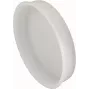 FRAENKISCHE Tampão terminal Kabuflex 110 mm preto polietileno push-fit para proteção de cabos
