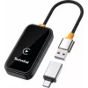 TechniSat Technicast 100 Adaptador sem fios CarPlay e Android Auto – preto, USB-C, plug & play