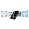 TechniSat Technicast 100 Adaptador sem fios CarPlay e Android Auto – preto, USB-C, plug & play