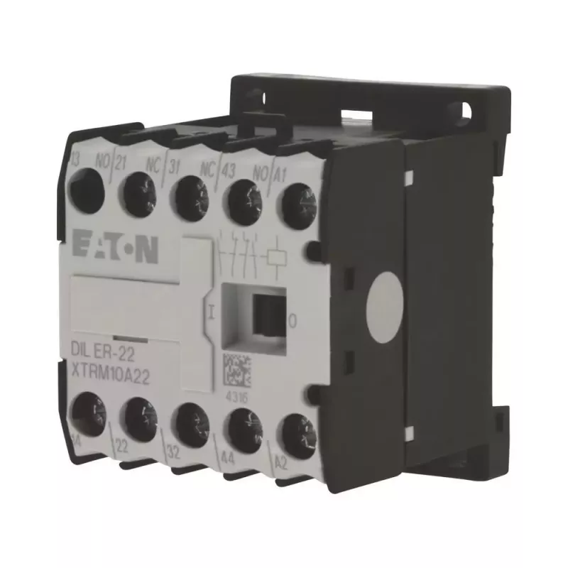 Eaton DILER-22 Contator auxiliar, 4 polos, 2NO+2NC, bobina 230V 50Hz / 240V 60Hz