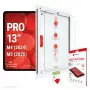 Proteção de ecrã em vidro real para tablet E.V.I. DISPLEX para Apple iPad Pro 13 (2024/2025) - vidro temperado 9H, ultraclaro, cantos arredondados 2.5D, revestimento oleofóbico, montagem sem bolhas