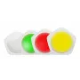 Semáforo CO2 ALLNET ALL-PoE-CO2-LAMP para qualidade do ar com LEDs RGBW, sensor VOC, PoE e Wi-Fi