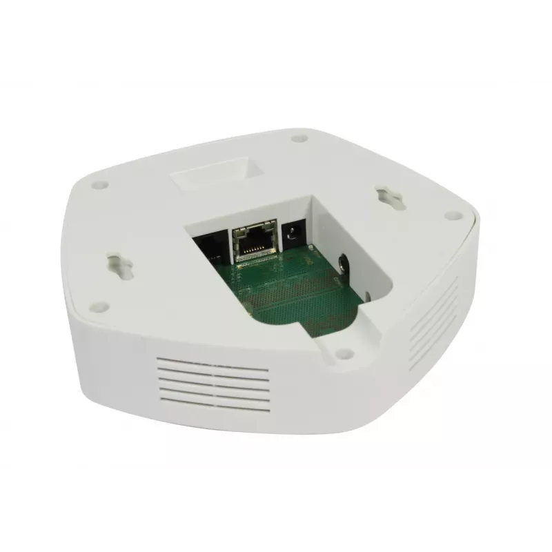 Semáforo CO2 ALLNET ALL-PoE-CO2-LAMP para qualidade do ar com LEDs RGBW, sensor VOC, PoE e Wi-Fi