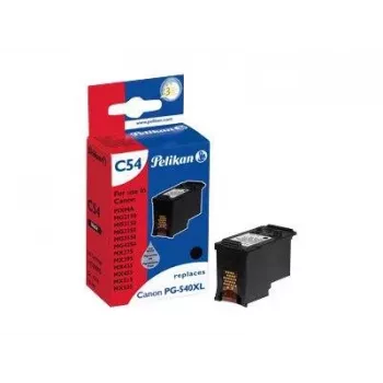 Cartucho de tinta preta remanufaturado Pelikan para Canon PG-540XL (21 ml, 600 páginas)