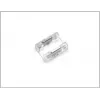Conector de fita LED COB SYNERGY21 S21-LED-003F240175, monocolor, 8 mm, IP20, sistema de clipe sem soldadura, 2 polos, branco