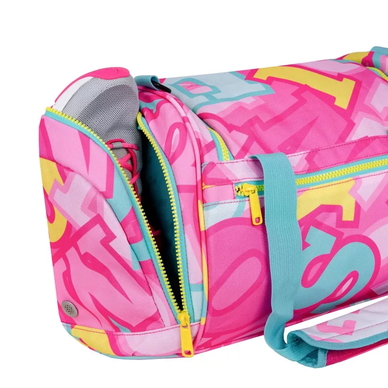 McNeill Disney Minnie Mouse saco de desporto, rosa/vermelho, 16L, poliéster, criança