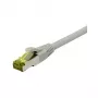 Cabo de rede Synergy21 CAT6A S/FTP RJ45, 7,5 m, cinzento, LSZH, 500MHz, 10Gbps