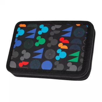Estojo de lápis McNeill cheio com 2 fechos XL - Disney Mickey Mouse