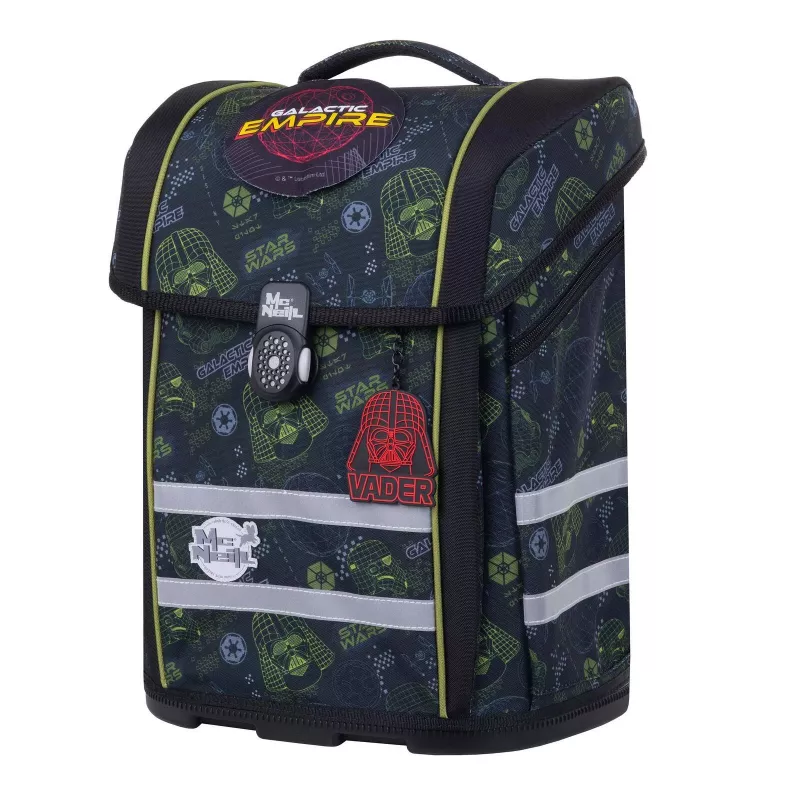 Conjunto de mochila escolar McNeill Perfecto de 5 peças Disney Star Wars II