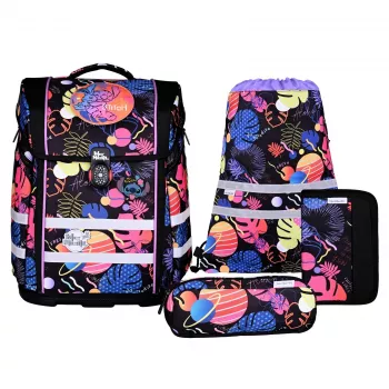 Conjunto de mochila escolar McNeill PERFECTO 5 peças Disney Stitch III
