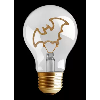 SYNERGY21 S21-LED-0026077 Lâmpada decorativa LED A68 Halloween morcego recarregável