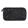 COOCAZOO Urban Metro Estojo, poliéster, cinzento/preto/branco, 22 x 10 x 6 cm, repelente à água, resistente ao rasgo, sem PVC, sem PFC