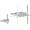 EFB Elektronik Prateleira extraível 19 polegadas 2U, 355 mm de profundidade, montagem frontal, 20 kg, cinzento-claro RAL 7035